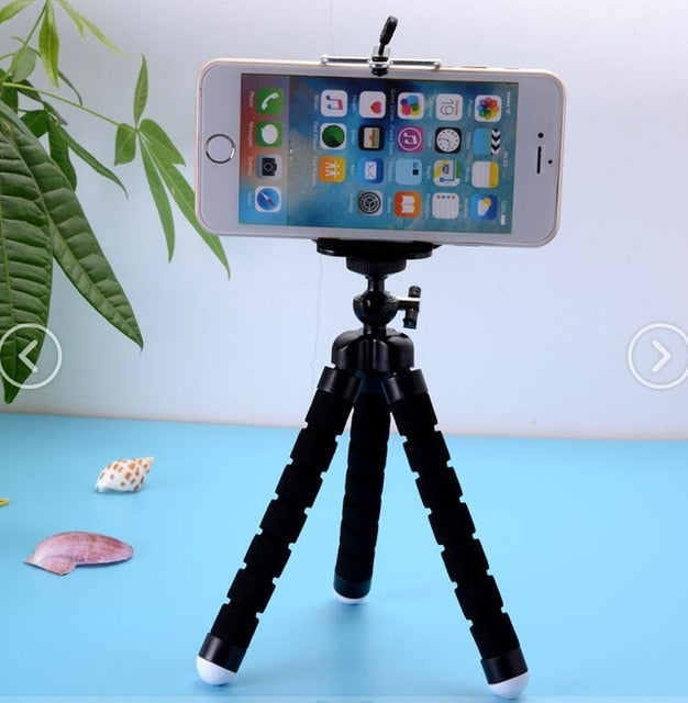 Phone Holder Flexible Octopus Tripod Bracket Selfie Expanding Stand