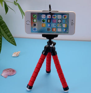 Phone Holder Flexible Octopus Tripod Bracket Selfie Expanding Stand